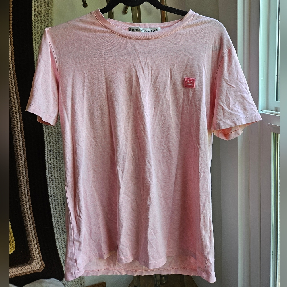 Acne Studios Pink Short Sleeve Tshirt